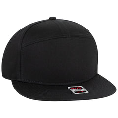 OTTO CAP 177-1331 7 Panel Mid Profile Snapback Hat - 