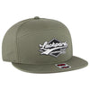 OTTO CAP 177-1331 7 Panel Mid Profile Snapback Hat