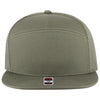 OTTO CAP 177-1331 7 Panel Mid Profile Snapback Hat
