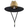Empire Cove Straw Lifeguard Sun Hats with Cotton Underbrim Coastal Edition