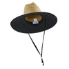 Empire Cove Straw Lifeguard Sun Hats with Cotton Underbrim Coastal Edition