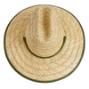 Empire Cove Straw Lifeguard Sun Hats with Cotton Underbrim Coastal Edition