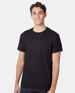 Hanes 5590 Men's Authentic Pocket T-Shirt - 