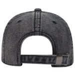 Otto Cap 18-1249 6 Panel Low Profile Dad Hat Snow Washed Denim