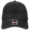 Otto Cap 18-1249 6 Panel Low Profile Dad Hat Snow Washed Denim