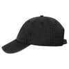 Otto Cap 18-1249 6 Panel Low Profile Dad Hat Snow Washed Denim