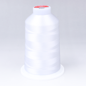 Gingko 646 PolySHINE #40 5000M Embroidery Threads-White - 