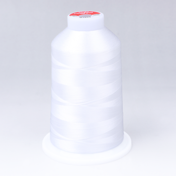 Gingko 646 PolySHINE #40 5000M Embroidery Threads-White
