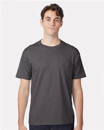 Hanes 5190 Men's Beefy-T® Pocket T-Shirt