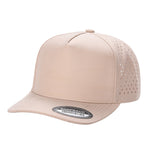 Unbranded 5 Panel Perforated Laser Mesh Hat Waterproof Cap