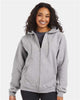 Hanes F280 Unisex Ultimate Cotton® Full-Zip Hooded Sweatshirt