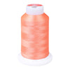 Gingko 648 PolySHINE #40 1000M Small Cone Embroidery Threads-Orange Pink
