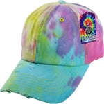 Pit Bull Cambridge PB255 Plain Tie Dye Vintage Cotton Dad Hat