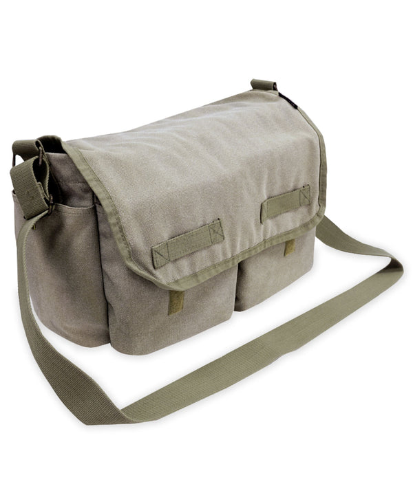Everest Large Canvas Messenger Bag CT073L