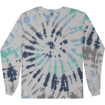 Colortone 2000 Kids Youth Tie-Dyed Long Sleeve T-Shirt
