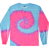 Colortone 2000 Kids Youth Tie-Dyed Long Sleeve T-Shirt