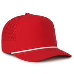 Outdoor Cap OC551PF Perforated Performance 5-Panel Hat with Cord