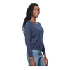 Royal Apparel Women's Triblend Long Sleeve Raglan Pullover 20012 Made In USA