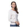 Royal Apparel Women's Triblend Long Sleeve Raglan Pullover 20012 Made In USA