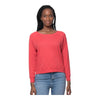 Royal Apparel Women's Triblend Long Sleeve Raglan Pullover 20012 Made In USA