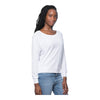Royal Apparel Women's Triblend Long Sleeve Raglan Pullover 20012 Made In USA