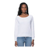 Royal Apparel Women's Triblend Long Sleeve Raglan Pullover 20012 Made In USA