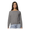 Royal Apparel Women's Triblend Long Sleeve Raglan Pullover 20012 Made In USA