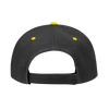 Wholesale Bulk Blank Sandwich Bill Baseball Hats - Decky 2003 - Black/Red