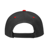 Wholesale Bulk Blank Sandwich Bill Baseball Hats - Decky 2003 - Grey/Black