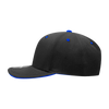 Wholesale Bulk Blank Sandwich Bill Baseball Hats - Decky 2003 - Navy/Red
