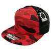 Pit Bull Cambridge PB250 7 Panel Hat Shiny Camo Camper Mesh Trucker Cap