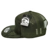 Pit Bull Cambridge PB250 7 Panel Hat Shiny Camo Camper Mesh Trucker Cap