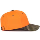 Outdoor Cap 202IS Blaze Crown with Camo Visor Cap