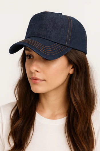 AcademyFits H2025D Denim Adam Cap