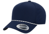 YP Classics 5389BD 5-Panel Snapback Cap with Perforations and Braided Rope