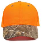 Outdoor Cap 202IS Blaze Crown with Camo Visor Cap