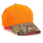 Outdoor Cap 202IS Blaze Crown with Camo Visor Cap