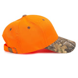 Outdoor Cap 202IS Blaze Crown with Camo Visor Cap