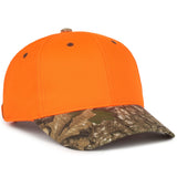 Outdoor Cap 202IS Blaze Crown with Camo Visor Cap