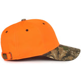 Outdoor Cap 202IS Blaze Crown with Camo Visor Cap