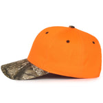 Outdoor Cap 202IS Blaze Crown with Camo Visor Cap