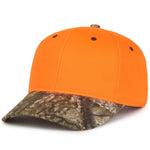 Outdoor Cap 202IS Blaze Crown with Camo Visor Cap