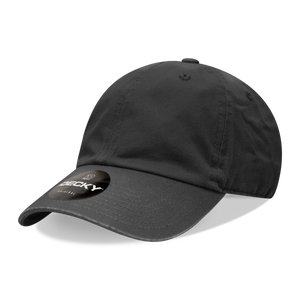 Decky 205 - Classic Low Profile, Relaxed Cotton Dad Hat - 