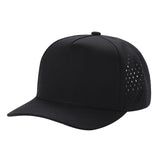 Unbranded 5 Panel Perforated Laser Mesh Hat Waterproof Cap