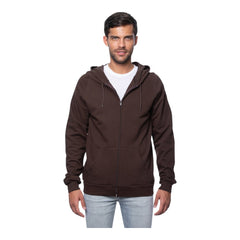 Royal Apparel Unisex Organic Cotton Full-Zip Hoodie 21051ORG - 