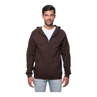 Royal Apparel Unisex Organic Cotton Full-Zip Hoodie 21051ORG