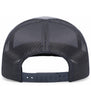 Pacific Headwear 210C Melange Heather Low-Profile Trucker Hat