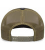 Pacific Headwear 210C Melange Heather Low-Profile Trucker Hat