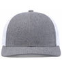 Pacific Headwear 210C Melange Heather Low-Profile Trucker Hat