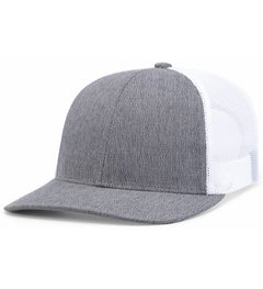 Pacific Headwear 210C Melange Heather Low-Profile Trucker Hat - 